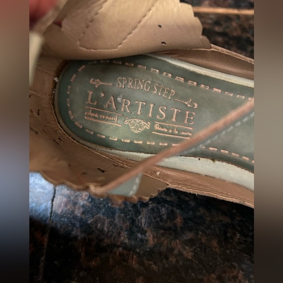 Spring Step L'Artiste Women's Avnia Ankle Strap Shoe teal Multi EU 39/ U… - Picture 9 of 11